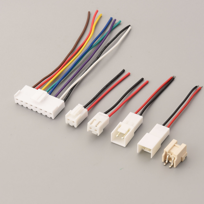 JST Connector Wire Manufacturer - 2-12 Pin Male/Female Cable Assembly 1.0mm 1.25mm 1.5mm 2.0mm 2.54mm Pitch