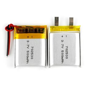 Lithium Ion Pouch Cell Manufacturer - OEM 702530 3.7V 50mAh 250mAh 402530 502530 602530 802530 955565 Li-Ion Polymer