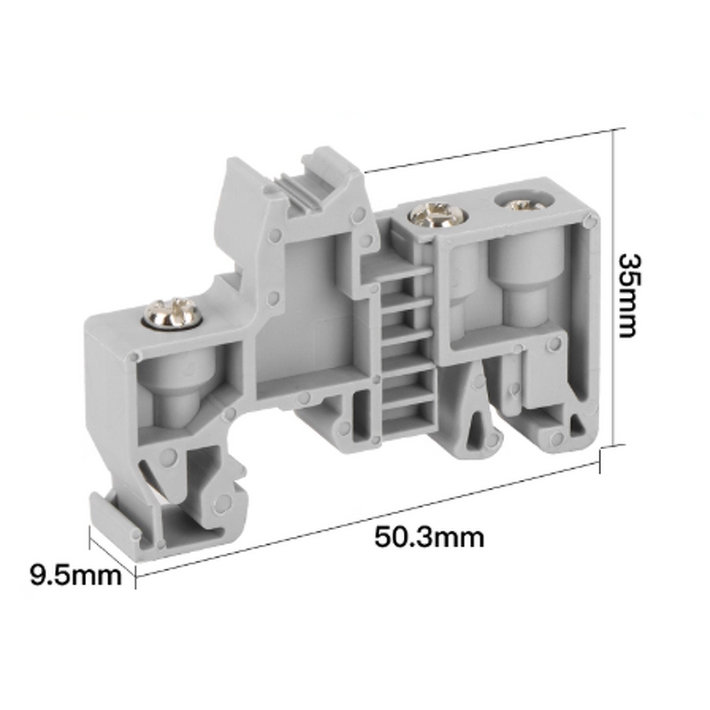 DIN Rail Accessories Manufacturer - Wholesale C45 End Stops EUK Partitions EW35 G-Clamps for 35mm 50pcs
