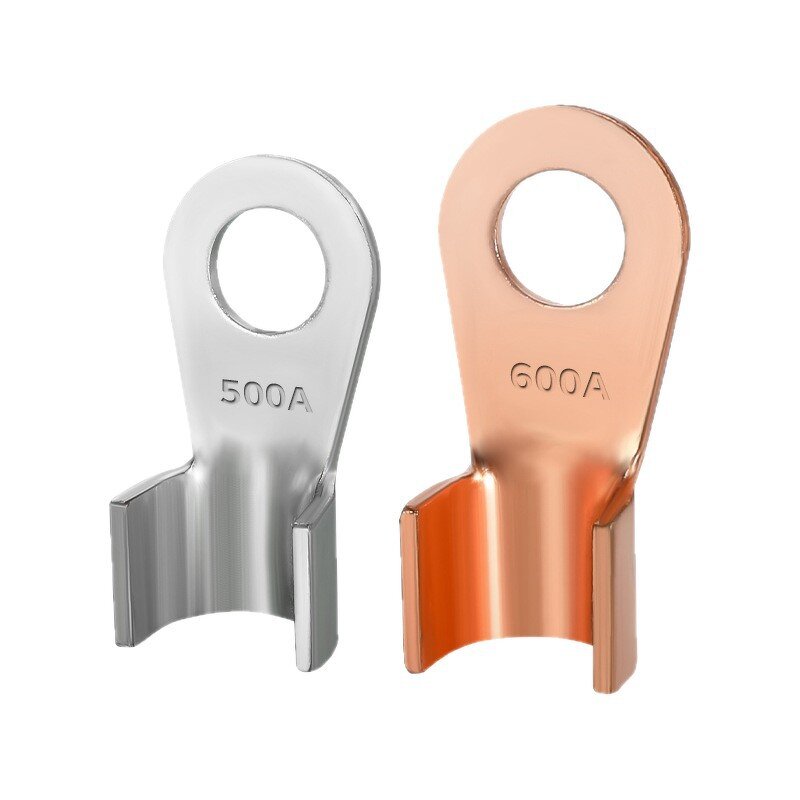 Battery Cable Lugs Manufacturer - OT Type Open Barrel Tin-Plated Copper Terminals 3A to 100A Heavy Duty for Wire Connectors