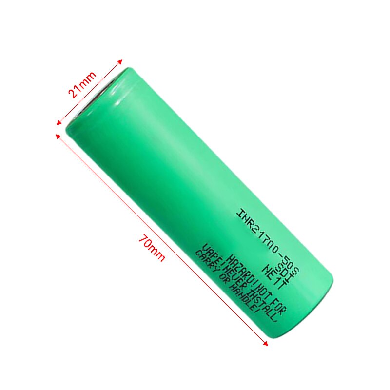 Lithium Phosphate Battery Manufacturer - 21700 Rechargeable 3.7V Cylindrical 3C 5C 10C Discharge 3500-5000mAh