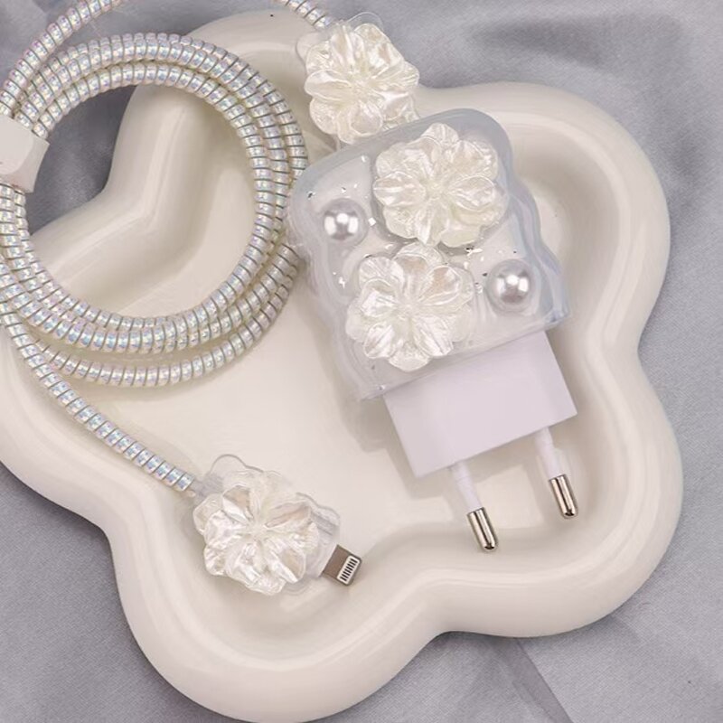 Charger Protection Cover Manufacturer - For 45W/25W Mobile Phone Anti-folding Data Cable Winding Rope