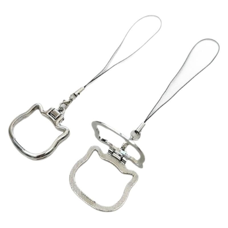 Metal Keychain Phone Stand Manufacturer - Multi-functional Mini Portable Aluminum Alloy Folding for Phones