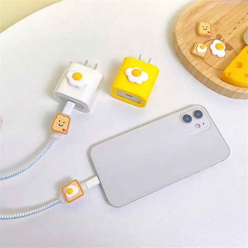 Charging Head Protector Manufacturer - Cute Changeable Head Chargers for iPhone13 12 Pro Max Mobile Phone Accessories