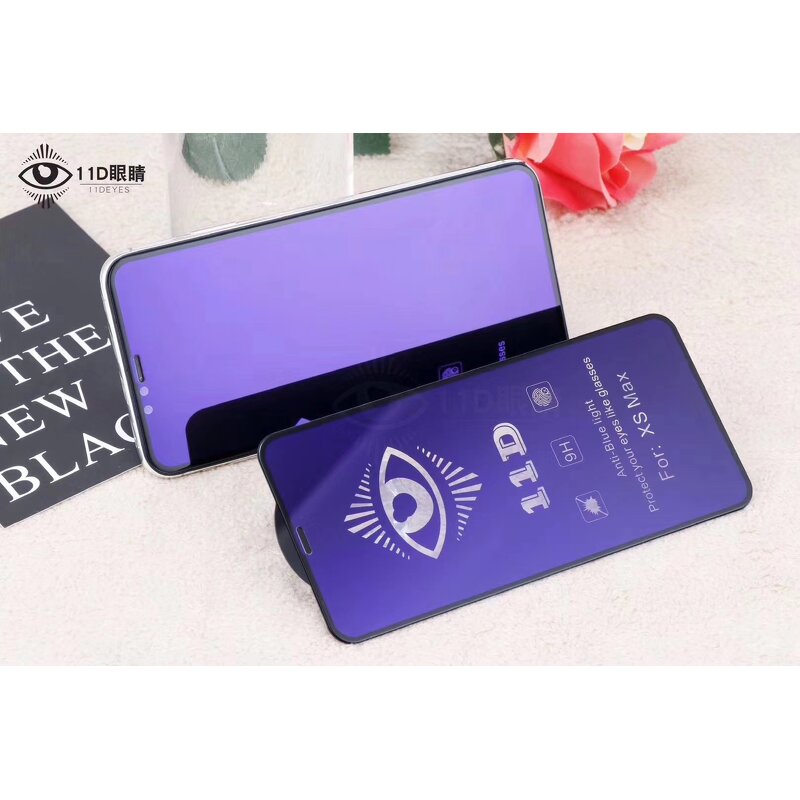 Anti Blue Light Tempered Glass Manufacturer - 11D Eyes 3D Edge Matte Anti Finger HD Clear High Quality for Mobile Phone