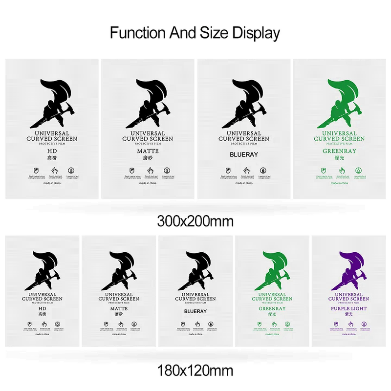 TPU Hydrogel Screen Protector Manufacturer - High-quality Privacy Anti Blue Light Clear HD for Film Cutting Machine