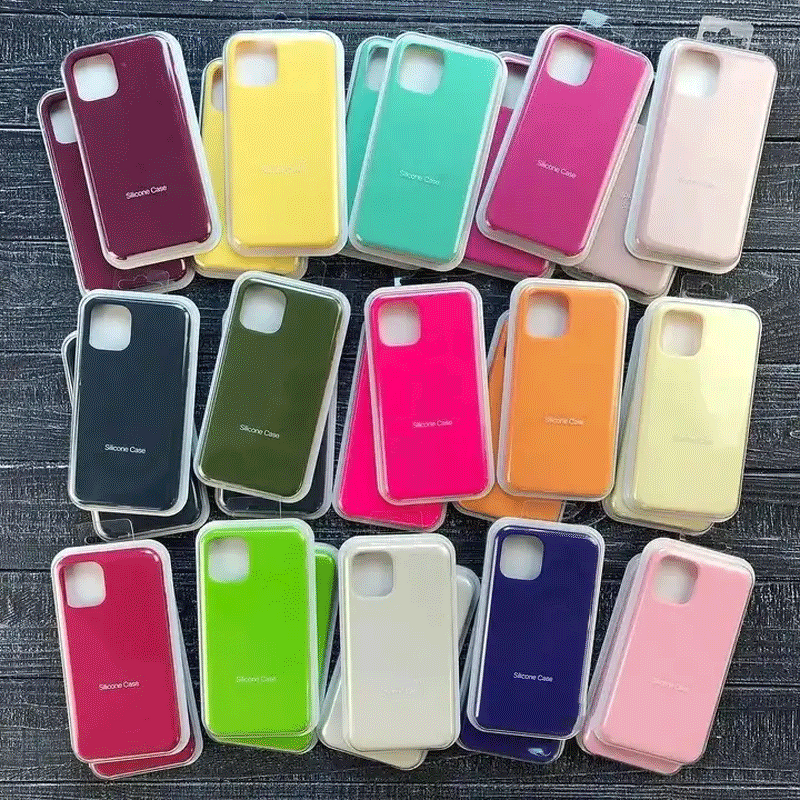 Silicone Phone Case Manufacturer - Factory Wholesale Shockproof Cover for Apple iPhone 11-15 Pro Max