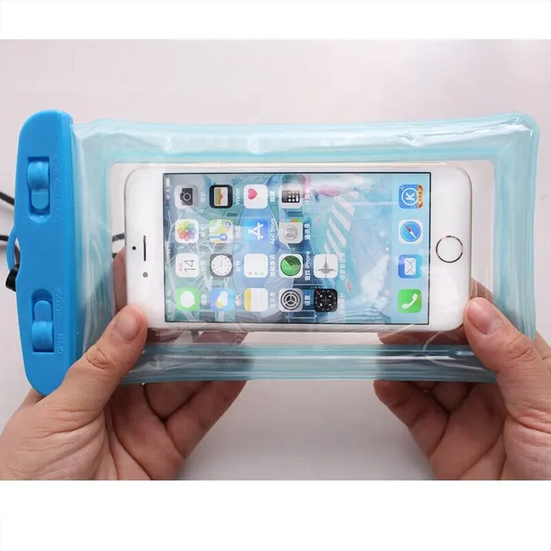 Waterproof PVC Phone Pouch Bags Manufacturer - Universal IPX8 Camping Floating Swimming Drifting for Mobile Phone