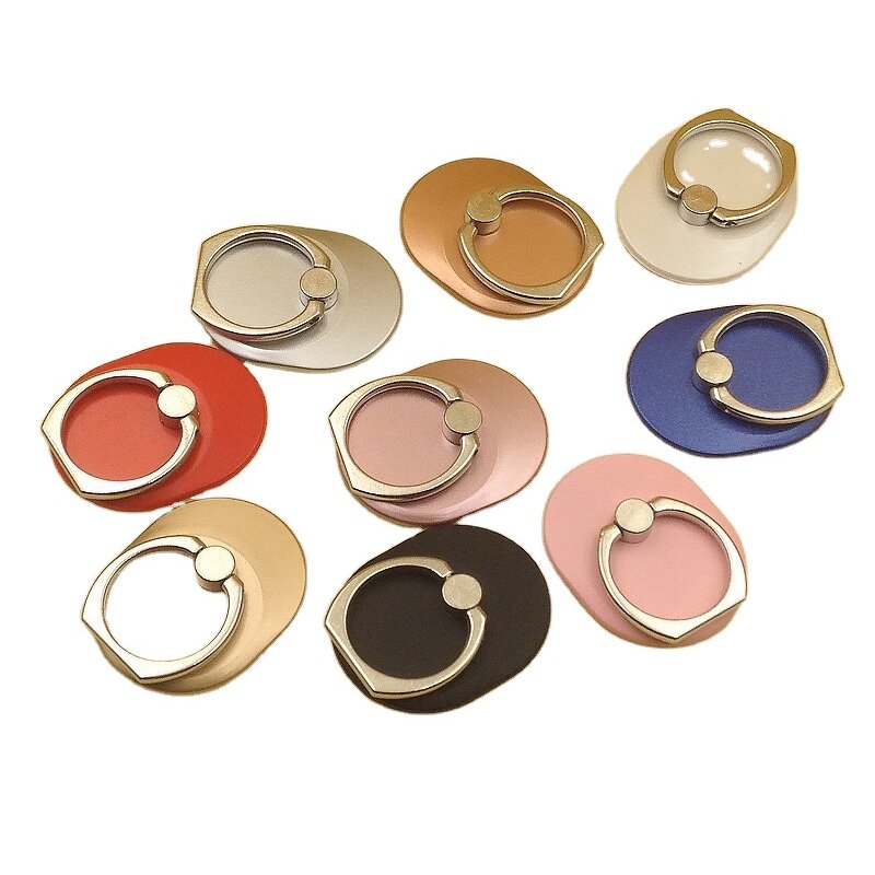 Zinc Alloy Phone Finger Ring Stand Manufacturer - Universal 360 Degree Custom Logo Round Holder
