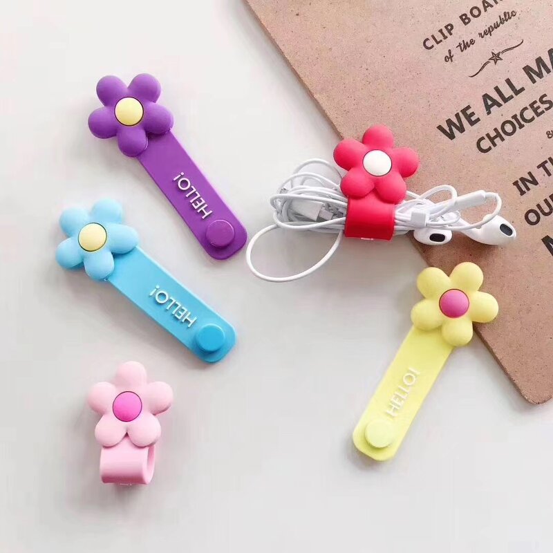 Silicone Cable Organizer Manufacturer - Cable Winder Earphone Cable Holder