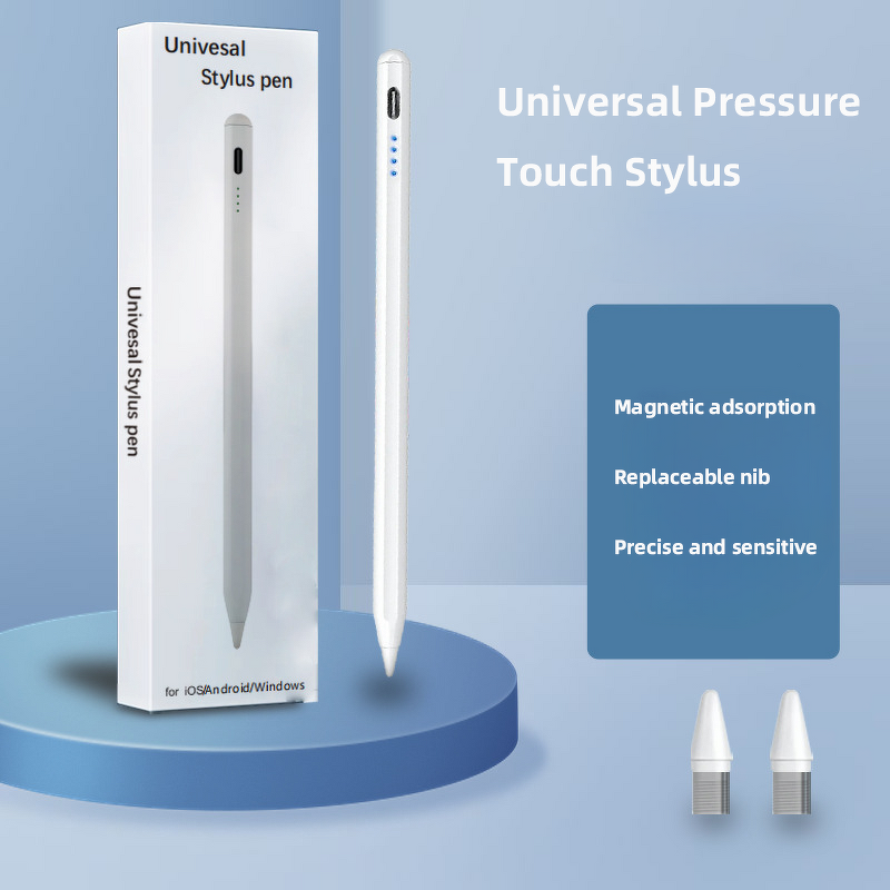 Universal Capacitive Active Stylus Manufacturer - Hot Sales Flat Wide Applicability for Apple iPad Touch Screen Android Phone