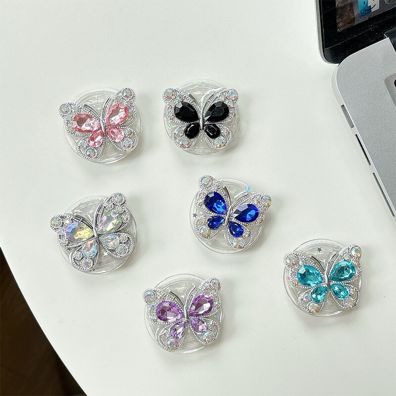 Magnetic Phone Grips Manufacturer - Enamel Gift Cartoon Cute Lovely Custom Logo Kindle Eread Grip