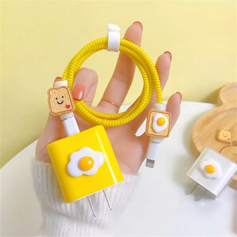 Charging Head Protector Manufacturer - Cute Changeable Head Chargers for iPhone13 12 Pro Max Mobile Phone Accessories