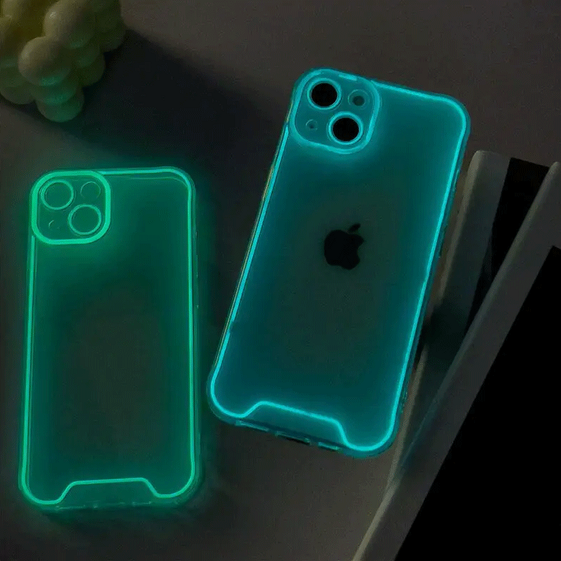 Luminous Phone Case Manufacturer - Fashion Night Light Tpu Soft Mobile Protection Cover for iPhone 11-16 Pro Max