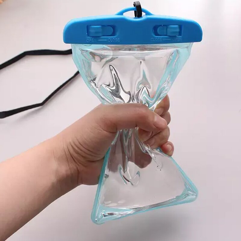 Large Waterproof Phone Pouch Manufacturer - Underwater Clear Cell Holder Universal Dry Bag with Neck Lanyard for Beach Pool