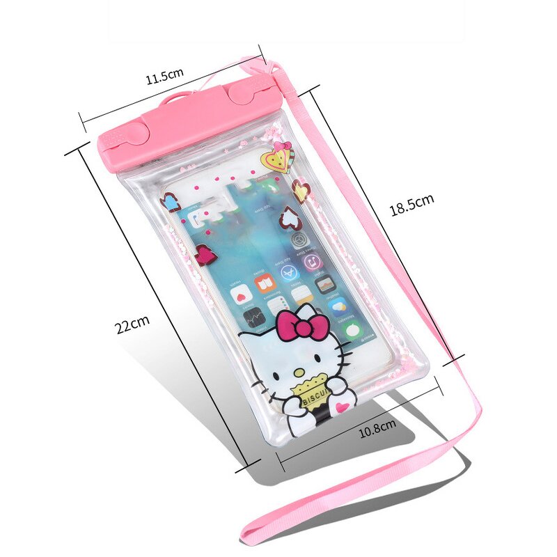 Waterproof PVC Mobile Phone Cases Manufacturer - Universal Clear Pouch Doraemon Cases Bag