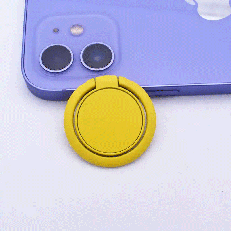 Universal Desktop Phone Holder Manufacturer - New 360 Rotating Bracket Macaron Solid Color Ring Bracket