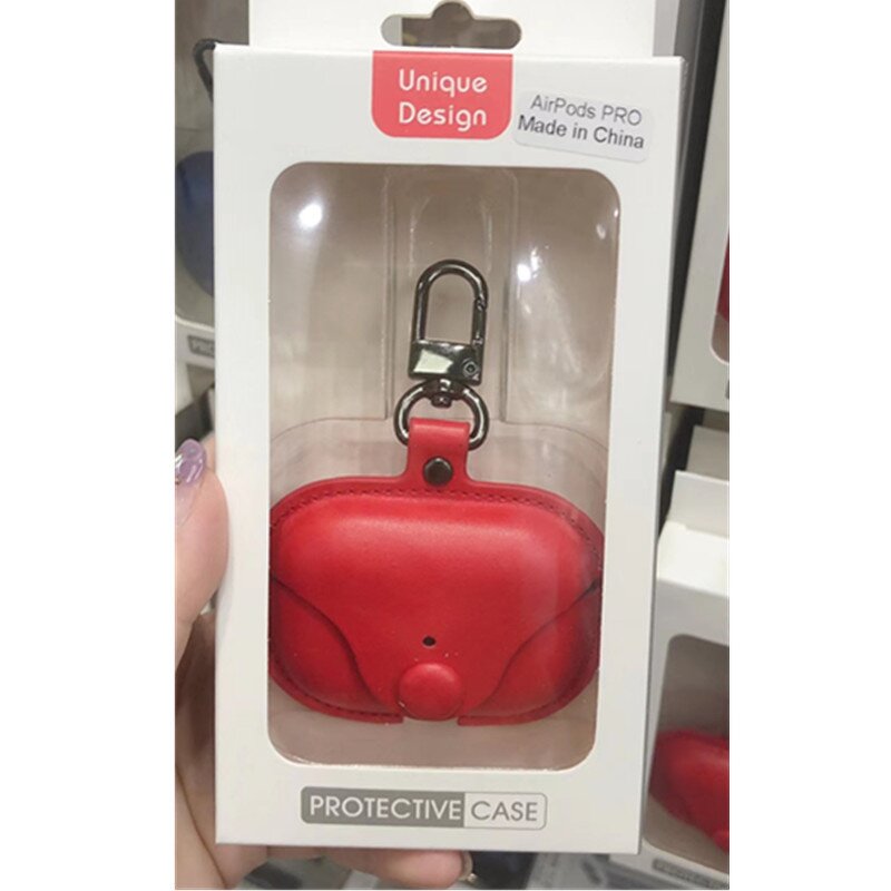 Leather Headphone Protection Case Manufacturer - Higher Quality Button for Apple AirPods 123