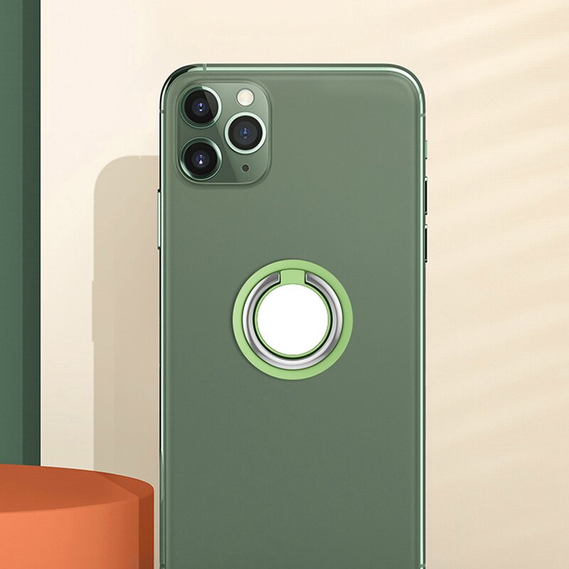 Magnetic Phone Finger Ring Bracket Manufacturer - Support Custom Logo Round 360 Degree Rotation Back Sticker Lazy