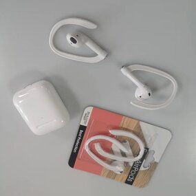 Adjustable Sport Ear Hooks Manufacturer - Good Quality Rubber Silicone Ear Loop for AirPods Earphone