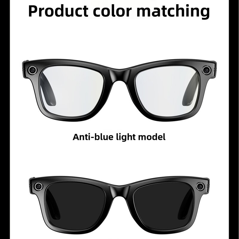 Smart Camera Glasses Manufacturer - High-definition Anti-shake Photo Shooting Call Recognition Translation