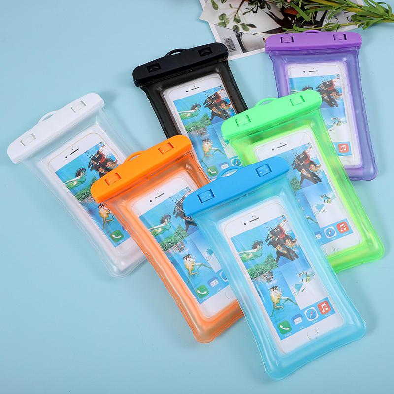 Inflatable Waterproof Phone Bag Manufacturer - Wholesale Outdoor Diving Transparent PVC Touch Screen