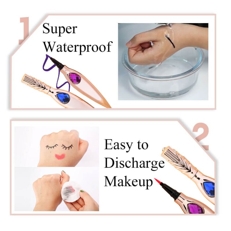 Black Eyeliner Factory - 2023 Wholesale Makeup High Quality Custom logo Diamond Low MOQ