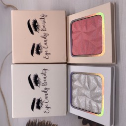 Highlighter Palette Manufacturer - High Quality Christmas Private Label Low MOQ Pigmented Pink