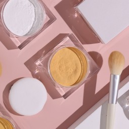 Loose Powder Packaging Manufacturer - High Quality Container with Puff Private Label