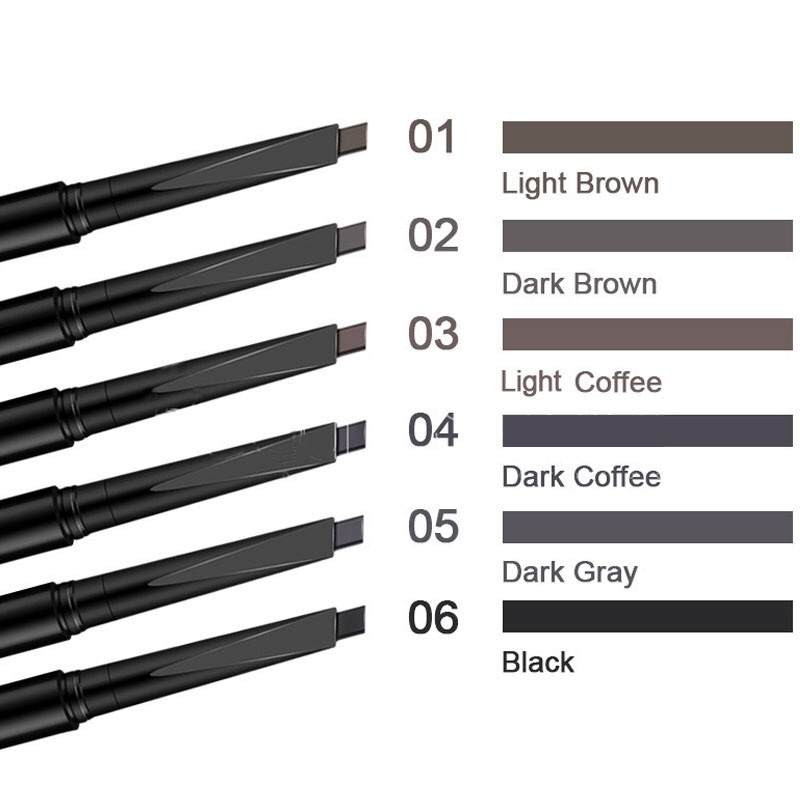 Eyebrow Pencil Factory - Waterproof Makeup Private Label Dark Brown Long Lasting Matte