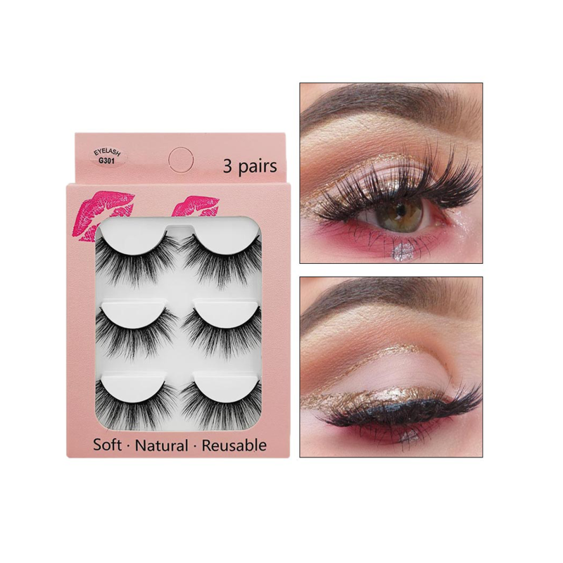 Handmade Mink Eyelashes Manufacturer - New Design Wholesale Custom Packing Set 3d 25mm