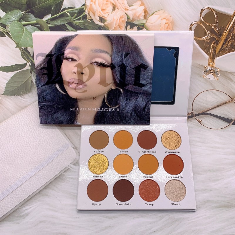 Eyeshadow Palette Factory - Wholesale Makeup 12 Colors New Style Long Lasting