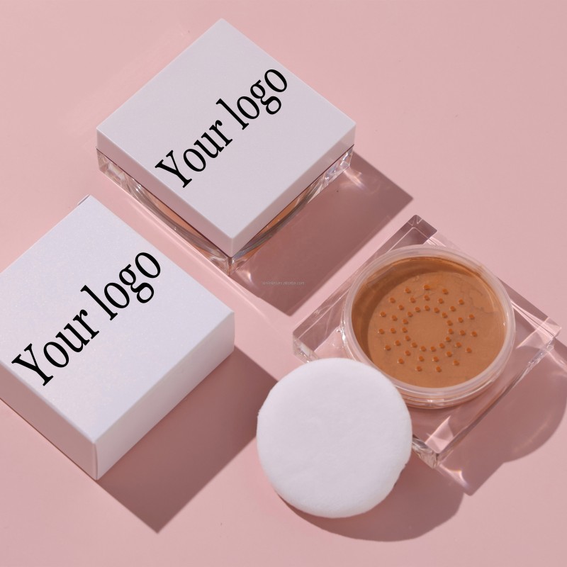 Loose Face Powder Factory - Wholesale Oil Control Vegan Cruelty Free Pink Packaging