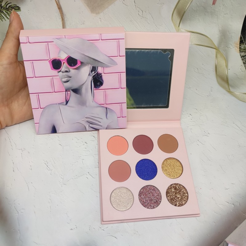Eye Shadow Palette Manufacturer - Beauty Cosmetic 18C High Pigment With Mirror
