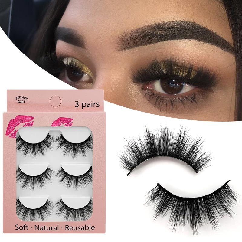 Handmade Mink Eyelashes Manufacturer - New Design Wholesale Custom Packing Set 3d 25mm