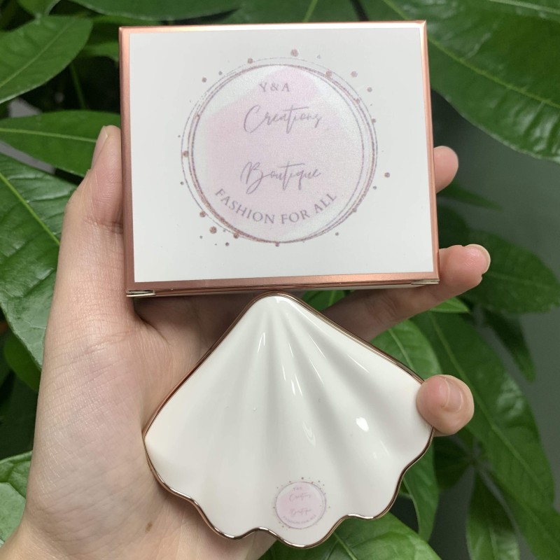 Shell Blush Palette Manufacturer - Factory OEM Custom Blush Cosmetic Contain Makeup
