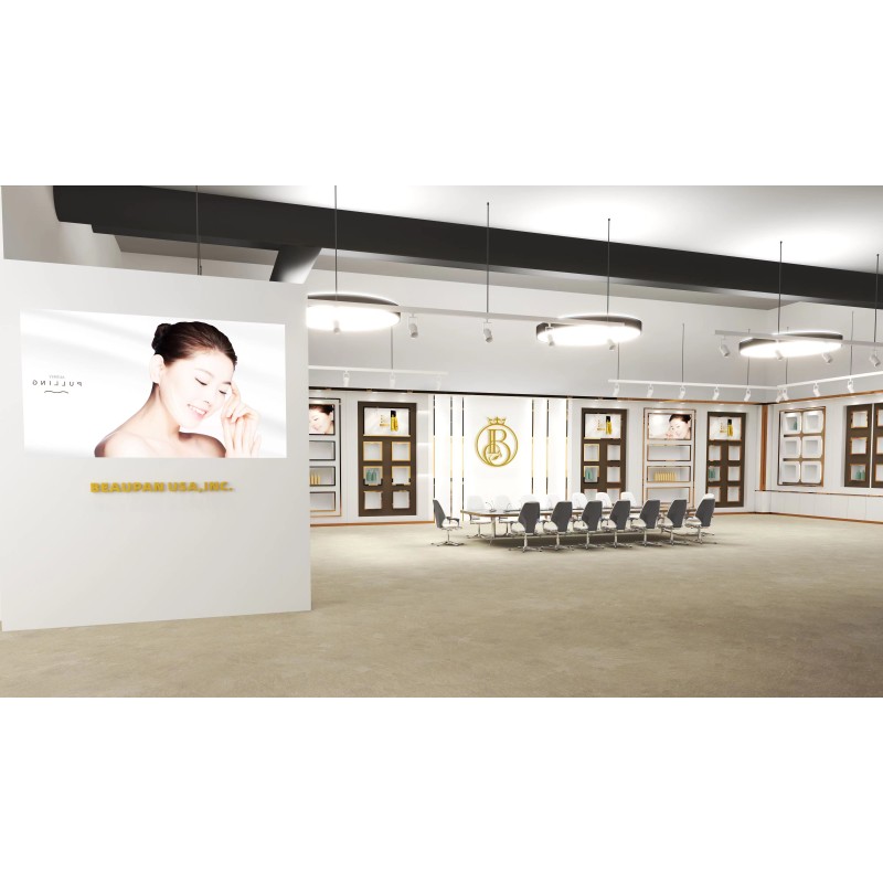 Cosmetic Display Stand Manufacturer - Customizable Cabinet Light Window Shelf