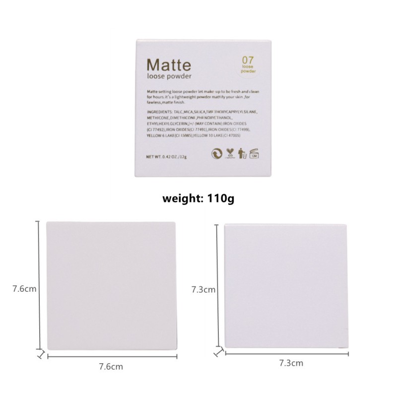 Loose Face Powder Factory - Wholesale Oil Control Vegan Cruelty Free Pink Packaging