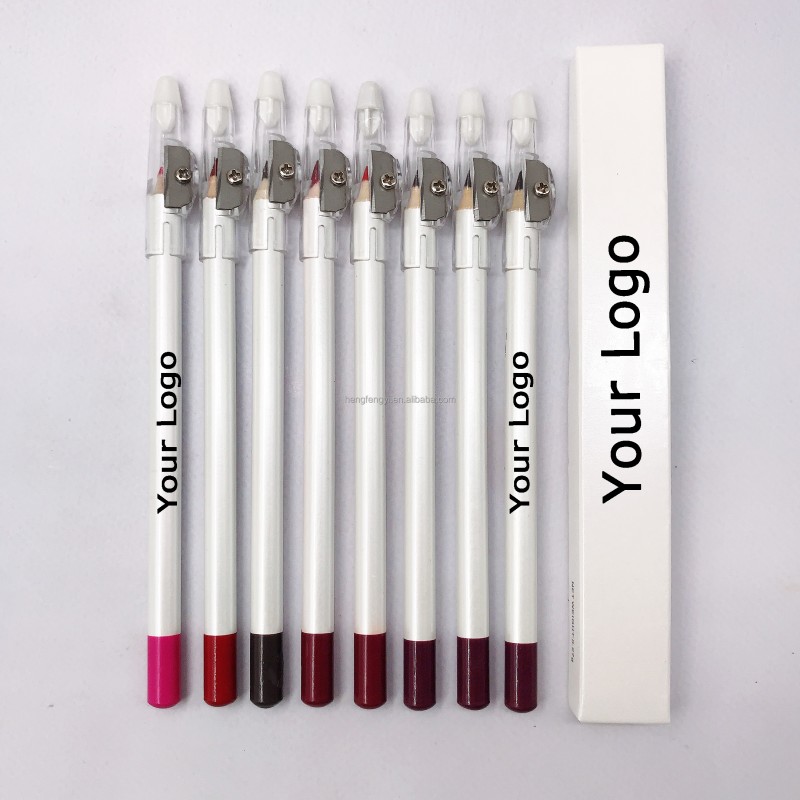 Vegan Lipliner Factory - high quality creamy private label black packaging 25 colors