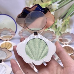 Highlighter Pressed Powder Manufacturer - New Arrival Shell Highlight and Blush Private Label