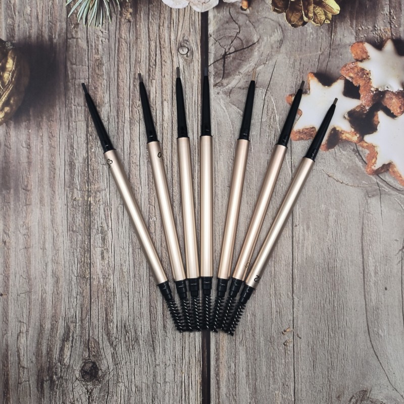 Black Eyebrow Pencil Manufacturer - Wholesale Custom Private Logo Double Head Waterproof
