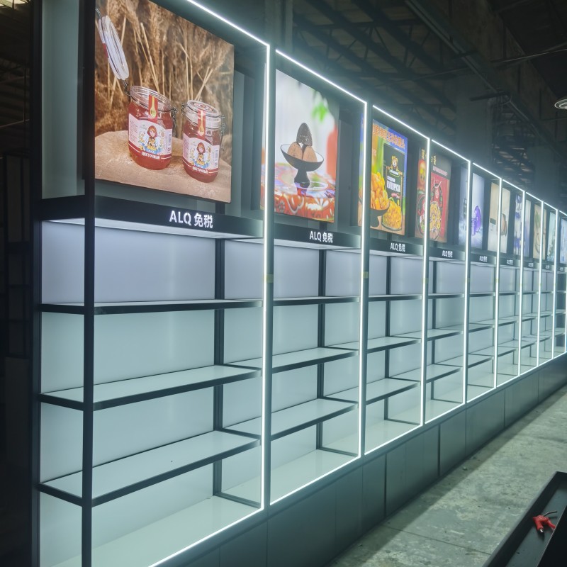 Cosmetic Display Shelves Manufacturer - Storage Design Retail Stores Wall Hanging