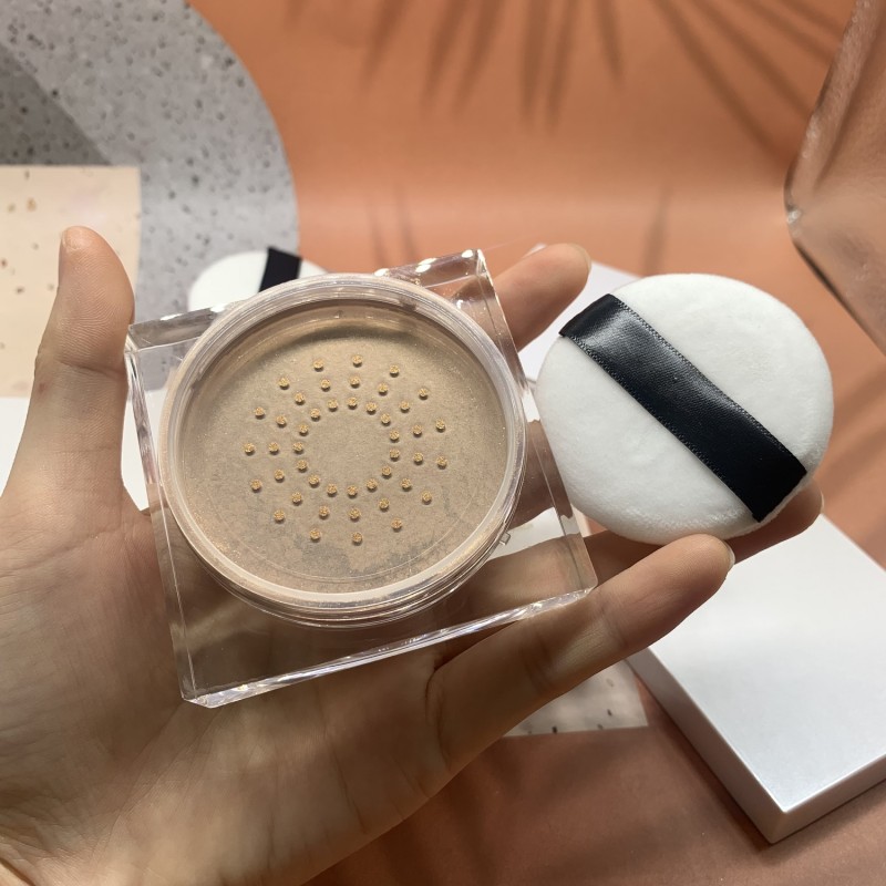 Loose Powder Packaging Manufacturer - High Quality Container with Puff Private Label