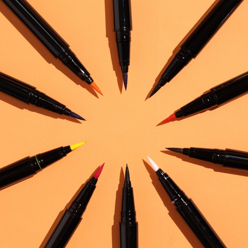 Makeup Pen Manufacturer - Unique Cosmetics 4 in 1 Eyebrow Eyeliner Highlighter Lipliner Private Label