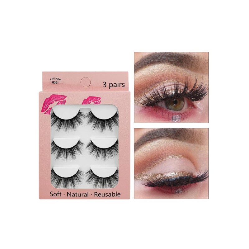 Handmade Mink Eyelashes Manufacturer - New Design Wholesale Custom Packing Set 3d 25mm