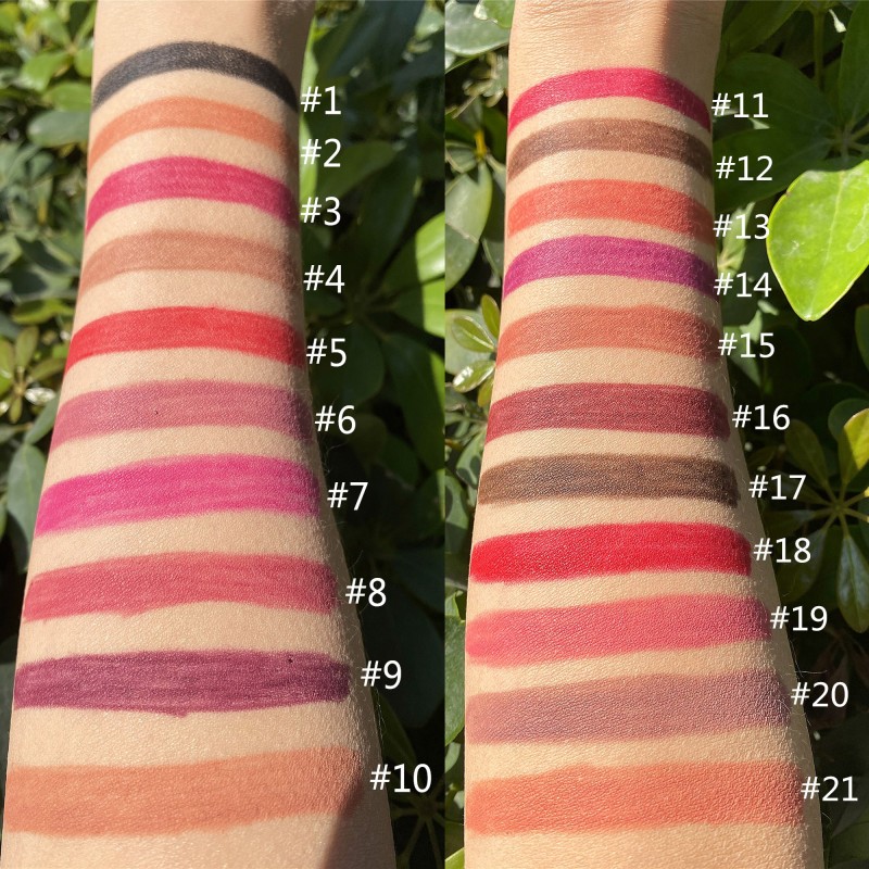 Lip Liner Manufacturer - China Vendor Custom Logo Luxury High Pigment Vegan