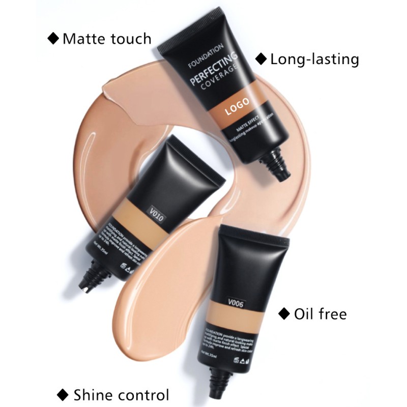 Liquid Foundation Manufacturer - New Design Full Coverage 18 Colors Soft Tube Moisturizing