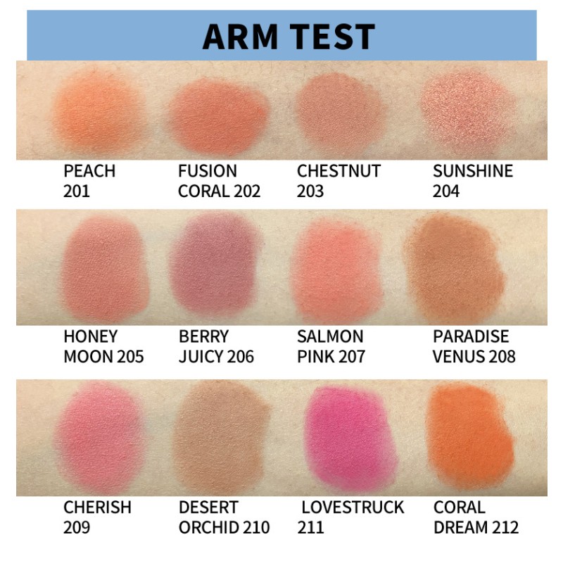 Makeup Blusher Factory - Wholesale Private Label Vegan Long Lasting Waterproof Customized No logo