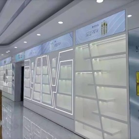 Wall Hanging Shelf Factory - Hot-selling Cosmetics Cabinet Beauty Store Display