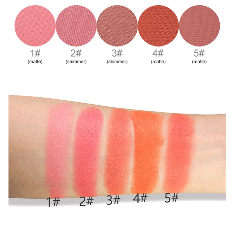 Cheek Blusher Manufacturer - Factory Wholesale OEM Private Label Compact Powder High Pigment